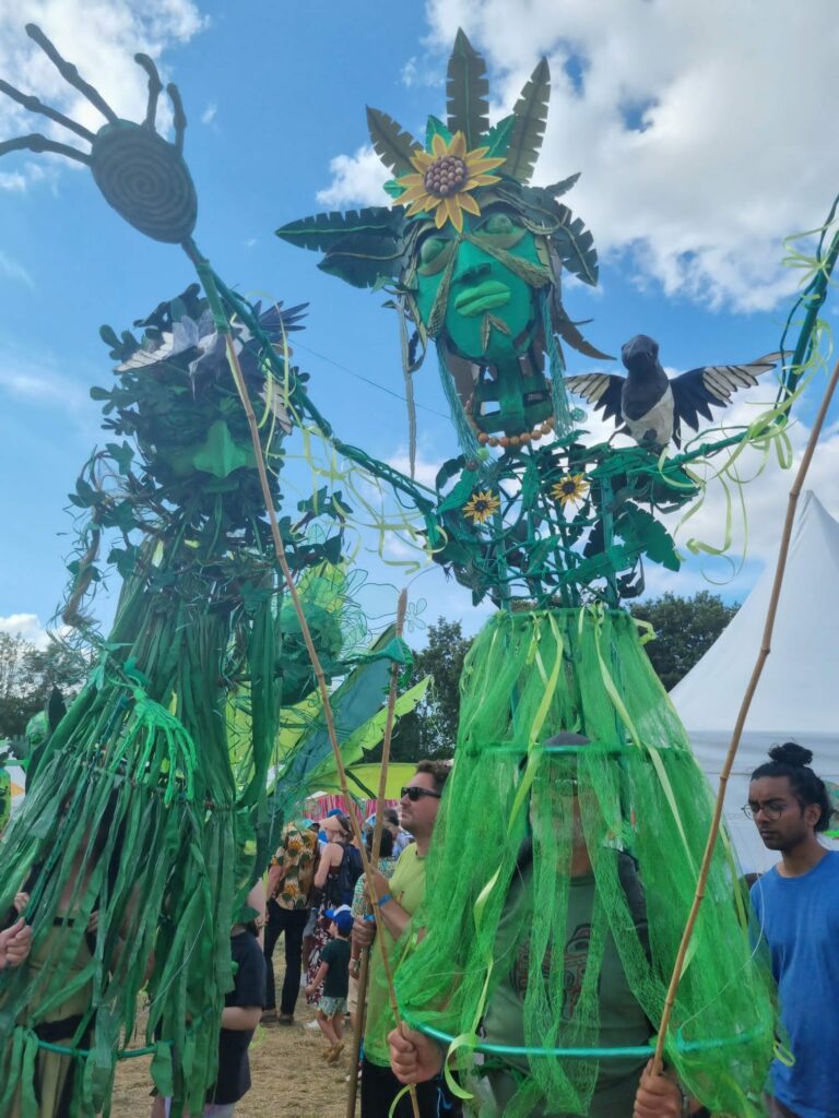 Procession Puppet Pair